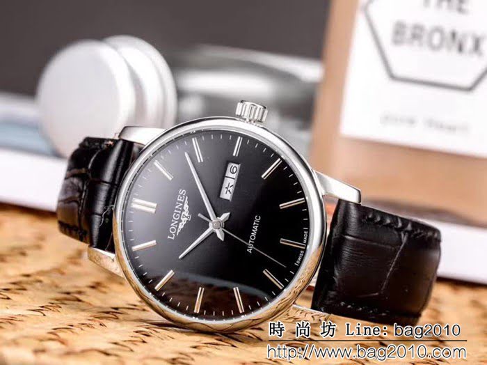 LONGINES浪琴 經典大三針 全自動機械 精品男士腕表 WSS1085